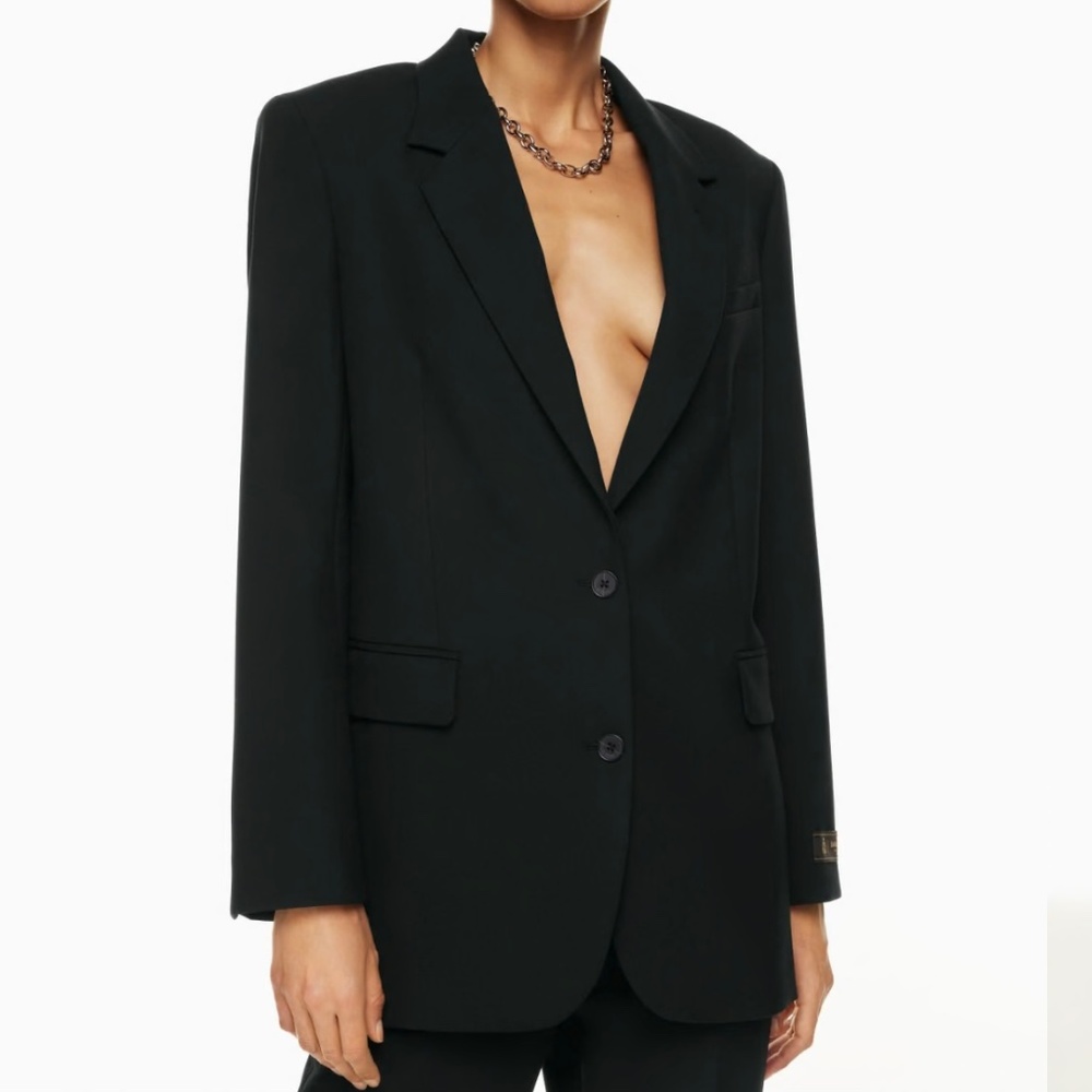 NWT Aritzia babaton agency blazer black size S